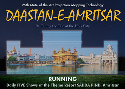 Projection Mapping Show on Amritsar